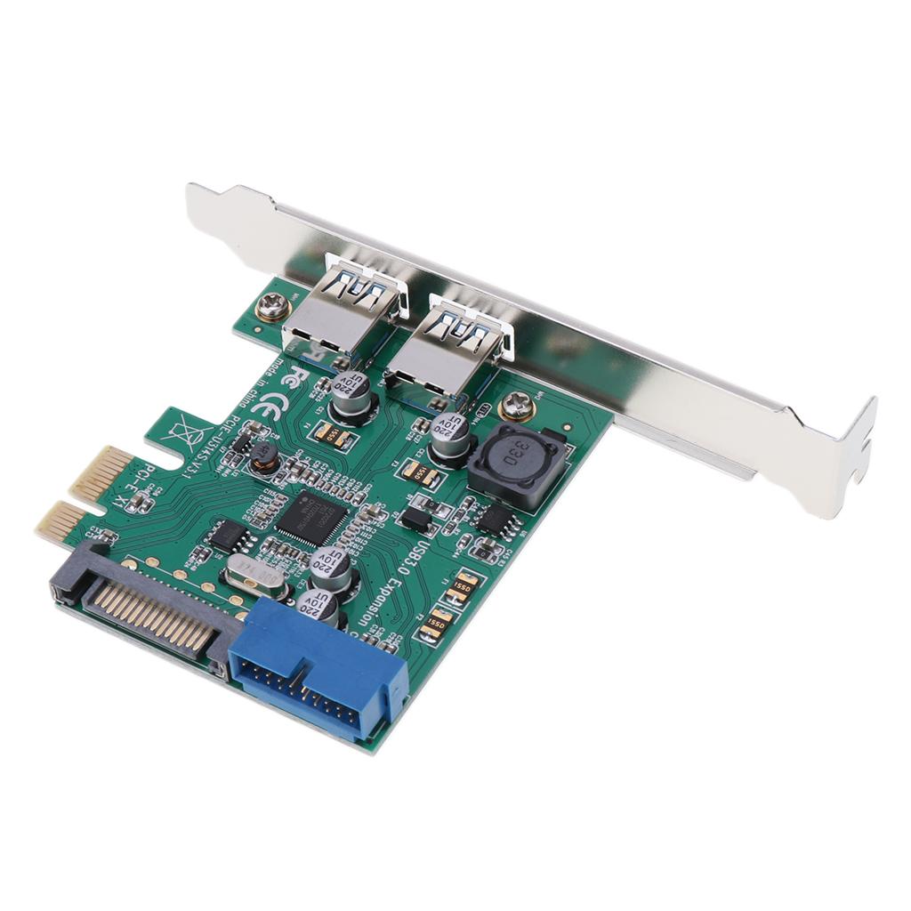 PCI Express PCIe USB 3.0 Hub Adapter Expansion Card for Windows