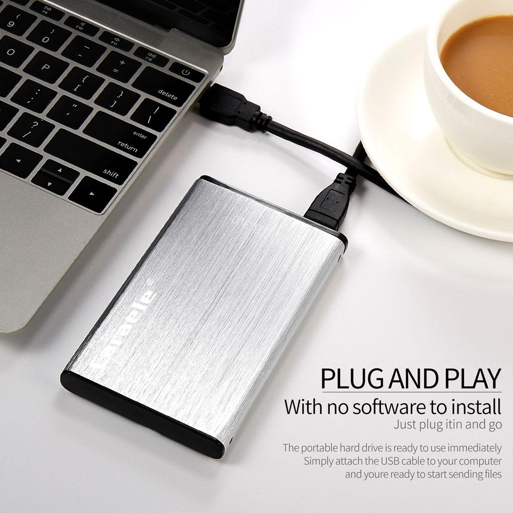 2.5inch Ultra Thin USB 3.0 Portable External Hard Drive HDD Storage 2T