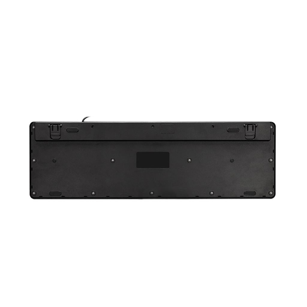 Washable Black Wired Mini Keyboard Keypad with USB Port for Computer Desktop