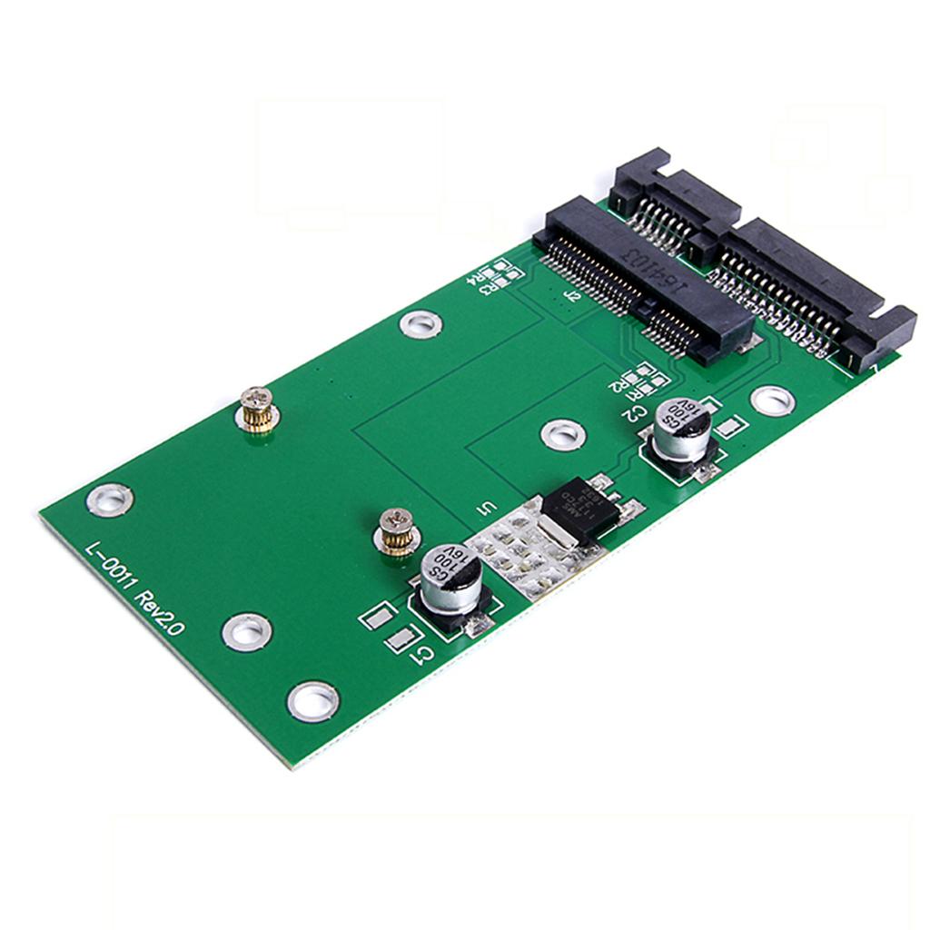 Mini PCI-E mSATA SSD to 2.5 inch SATA Adapter Converter Card Module