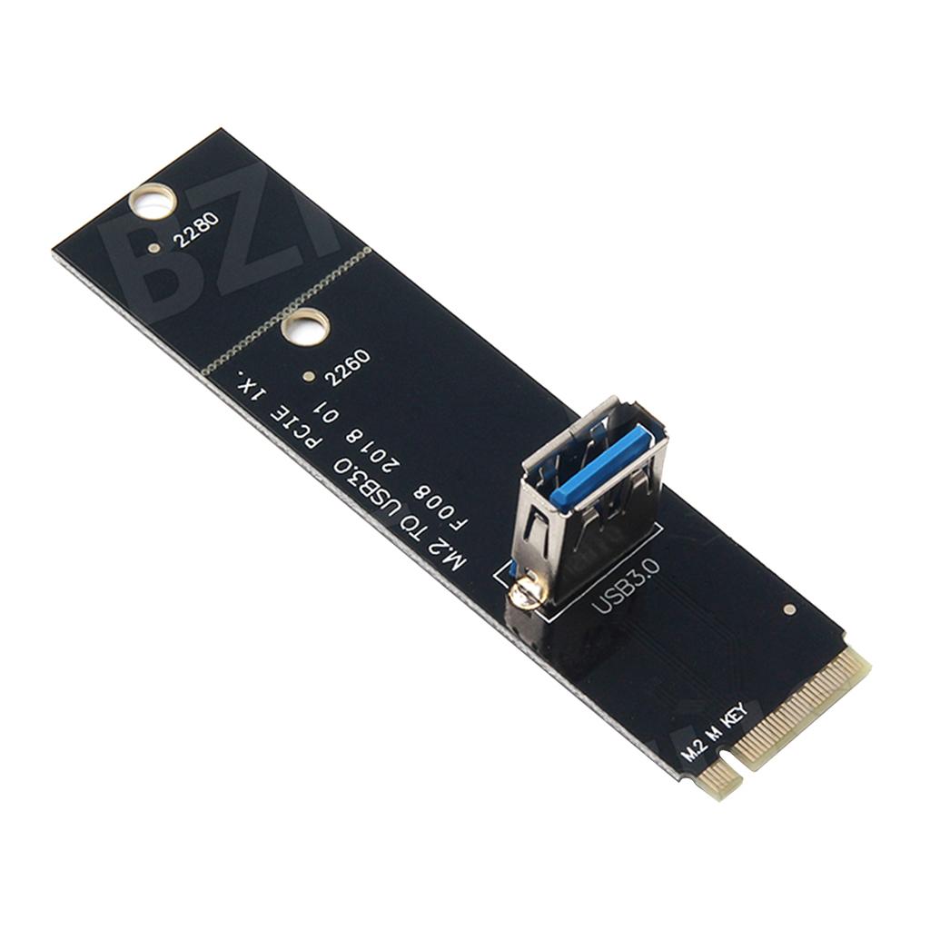 NGFF M.2 to USB 3.0 Transfer PCI-E Riser Card Adapter