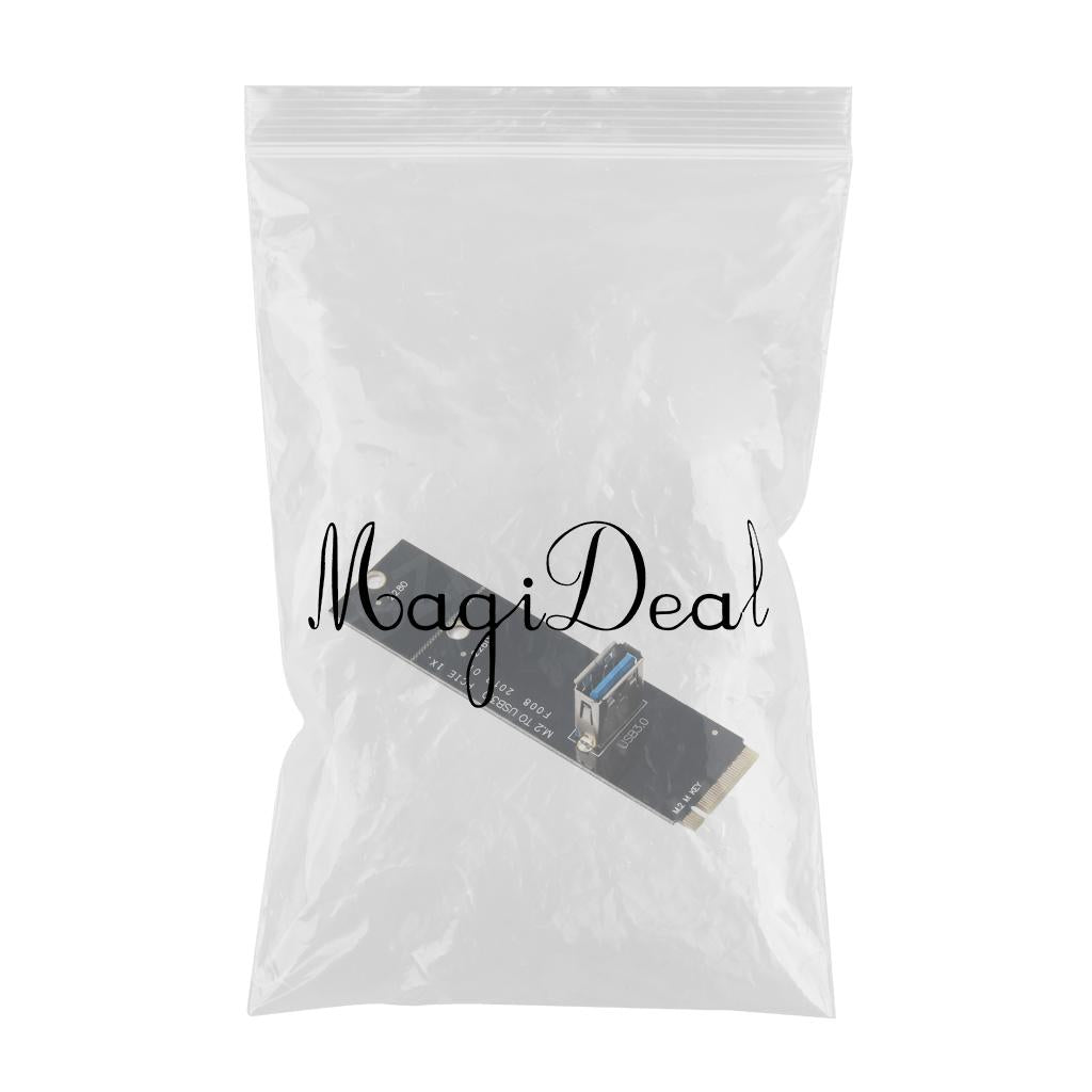 NGFF M.2 to USB 3.0 Transfer PCI-E Riser Card Adapter