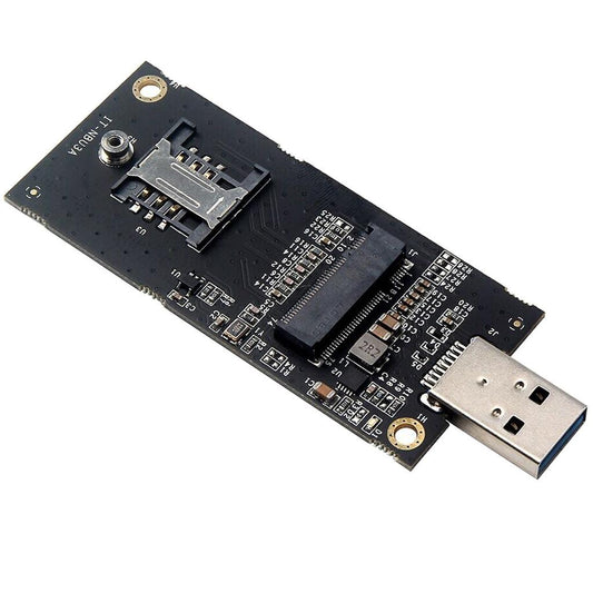 NGFF M.2  key B to USB 3.0 Adapter with SIM 6 Pins Slot for WWAN Module