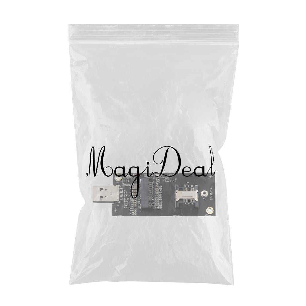 NGFF M.2  key B to USB 3.0 Adapter with SIM 6 Pins Slot for WWAN Module