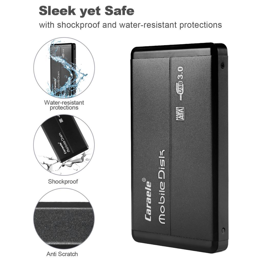 USB 3.0  2.5 "  SATA External SSD Hard Drive Mobile Disk HDD Enclosure 1T