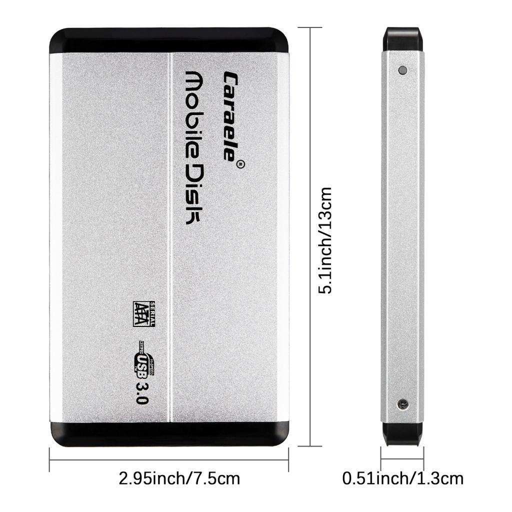 USB 3.0 Laptop Mobile Hard Disk  Extended Portable External Hard Drive 500GB