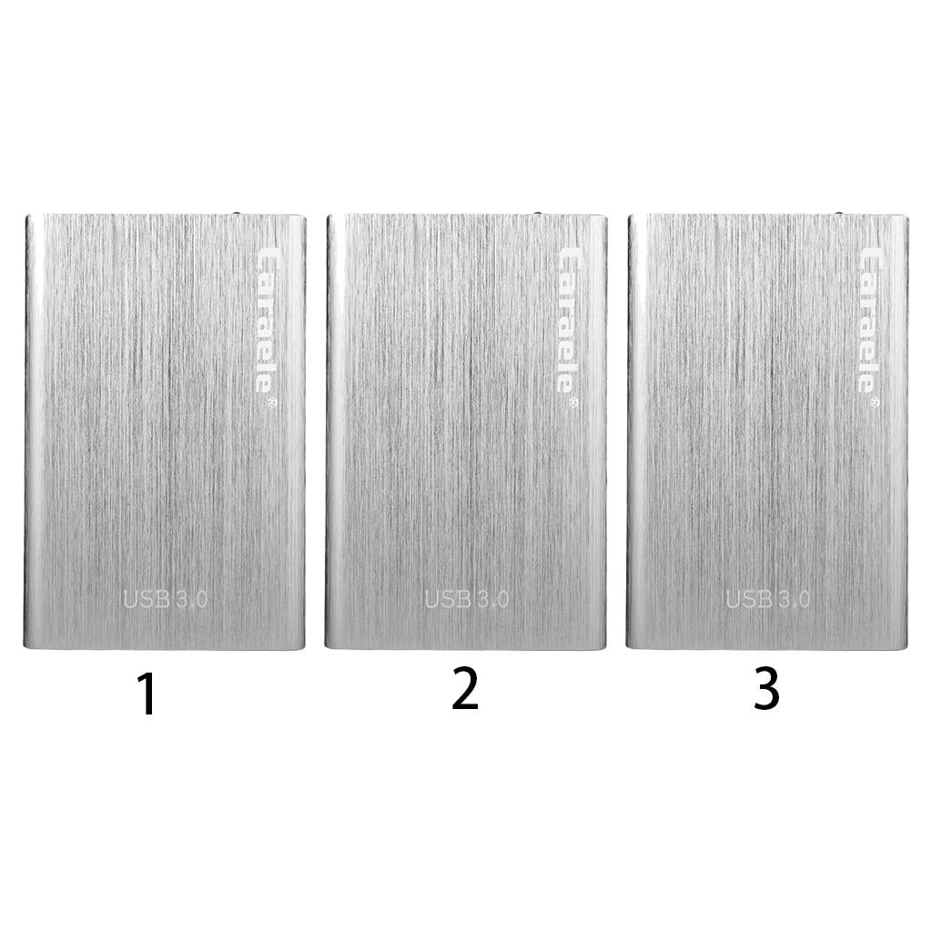 Silver External Hard Drive Disk Storage Devices 2.5 '' USB3.0 SATA 500GB