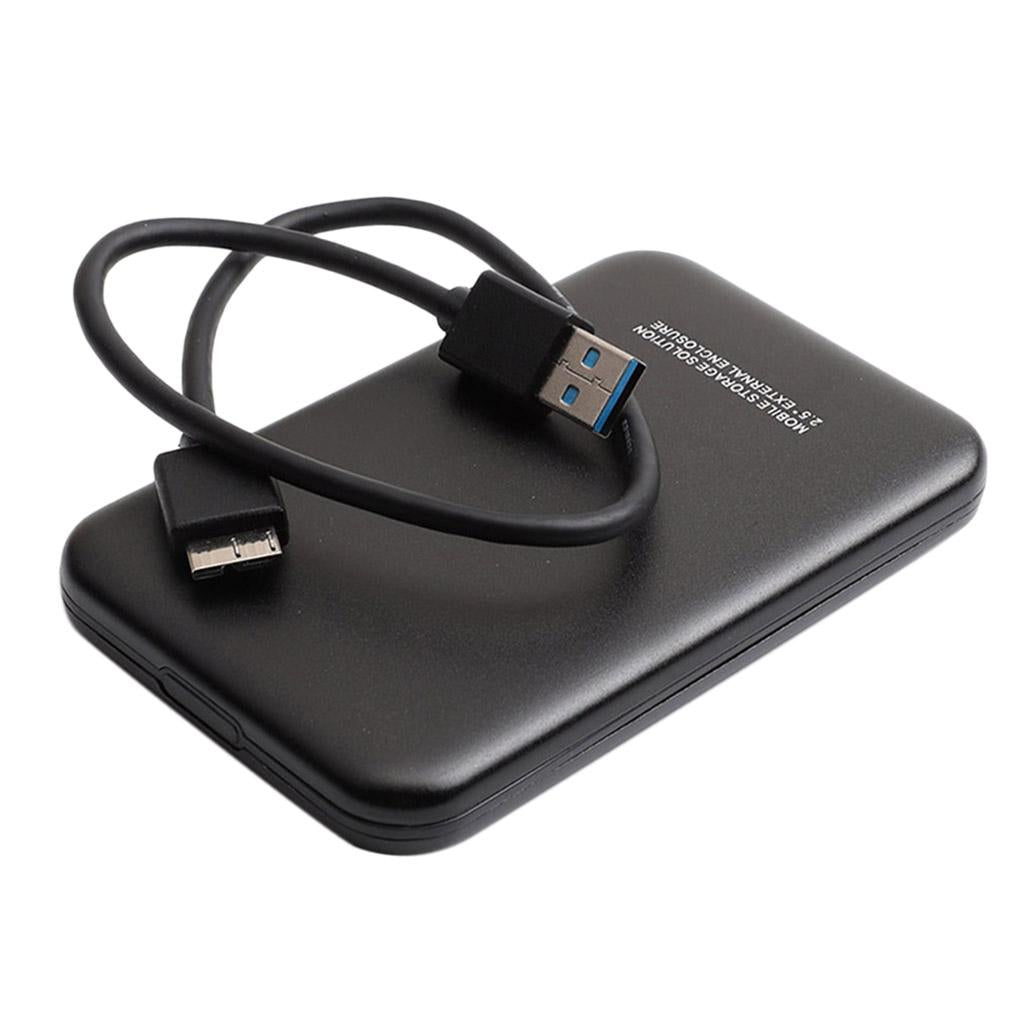 Black External Hard Drive Disk Storage Devices 2.5'' USB 3.0 2.0 SATA 500GB