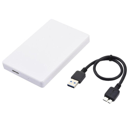 External Hard Drive Disk Storage Devices 2.5'' USB 3.0 2.0 SATA -White 2T
