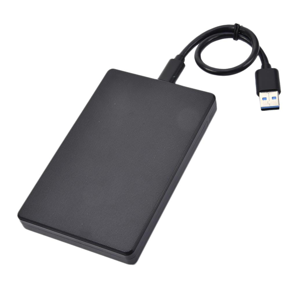 External Hard Drive Disk Storage Devices 2.5'' USB 3.0 2.0  Type C Black 2T