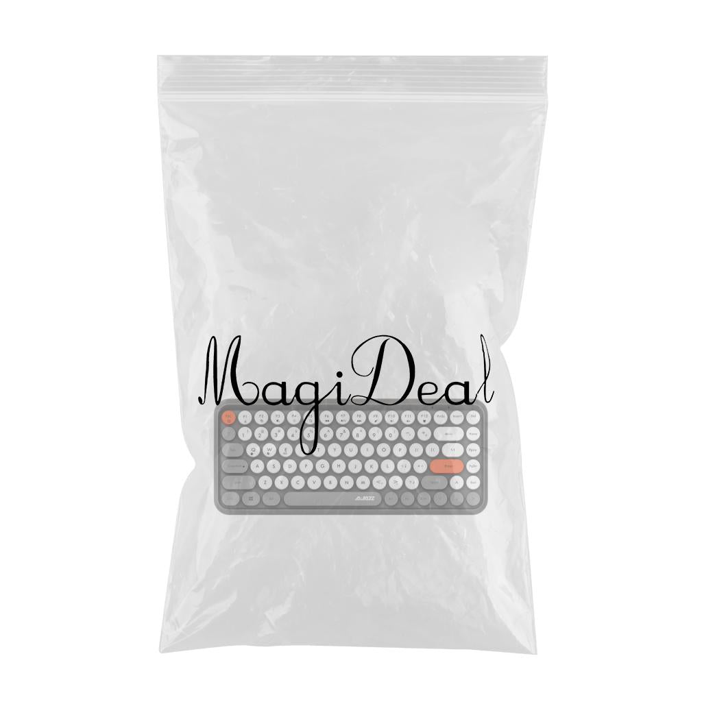 84 Key Wireless Bluetooth Lightless Keyboard for PC Laptop Tablet Gray