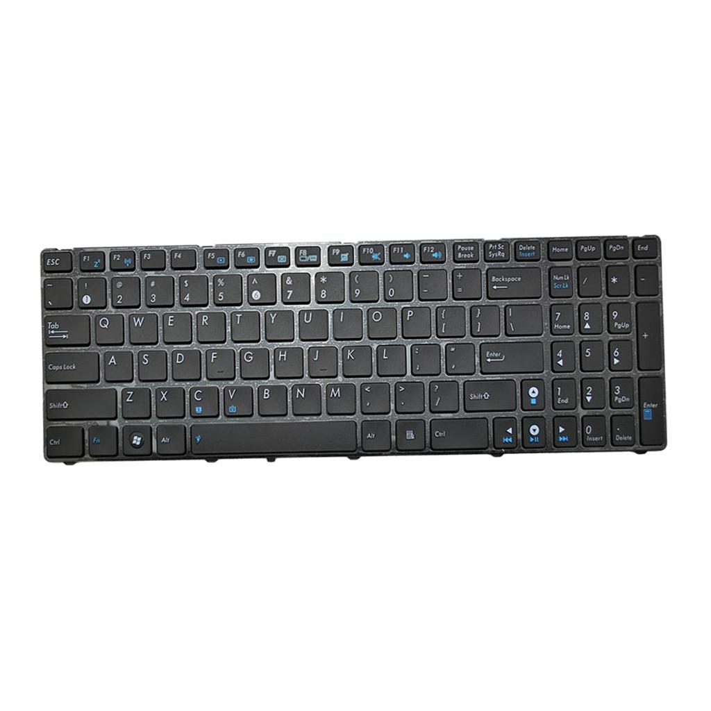US Keyboard Parts Assembly for ASUS K52 G60 G72 Laptop Replace 360x120x5mm