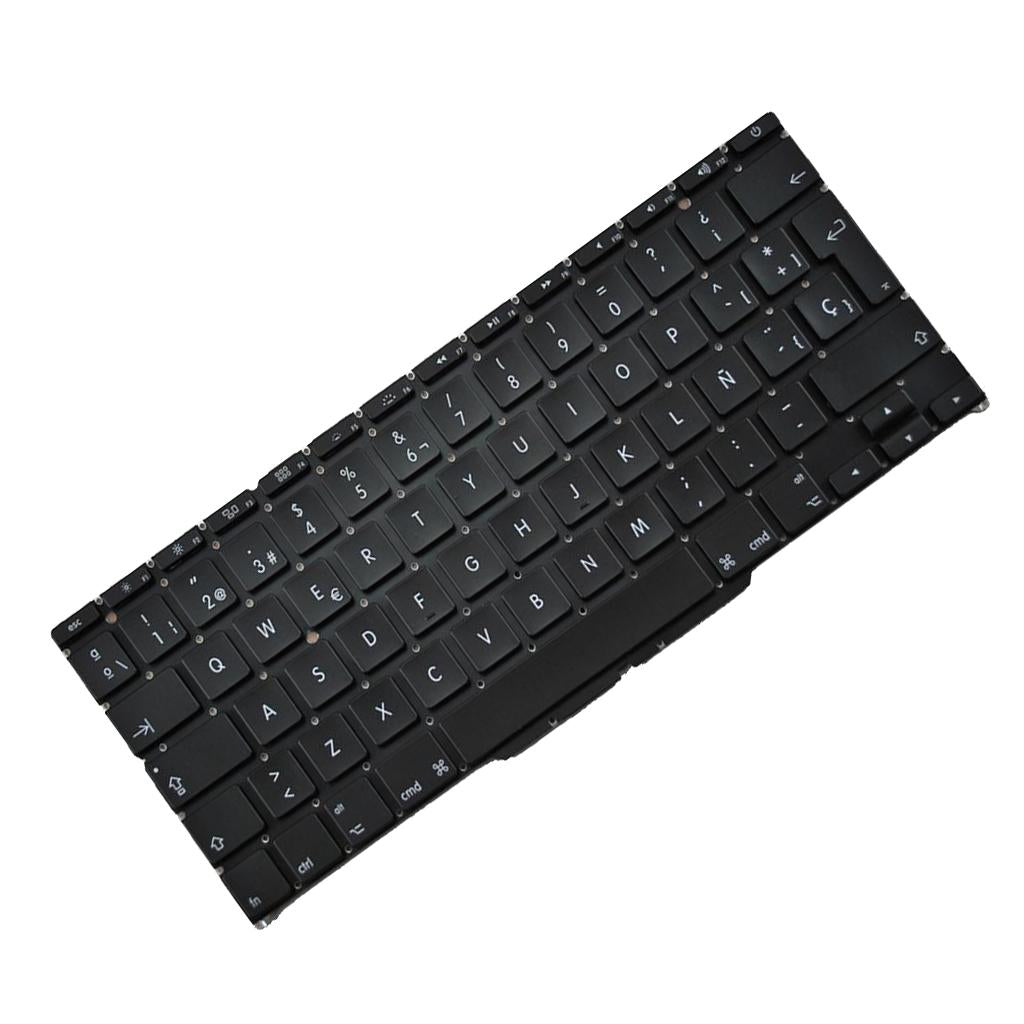 Spanish Keyboard for MacBook Air 11" A1370 2011 A1465 12-15 PC Replace Black
