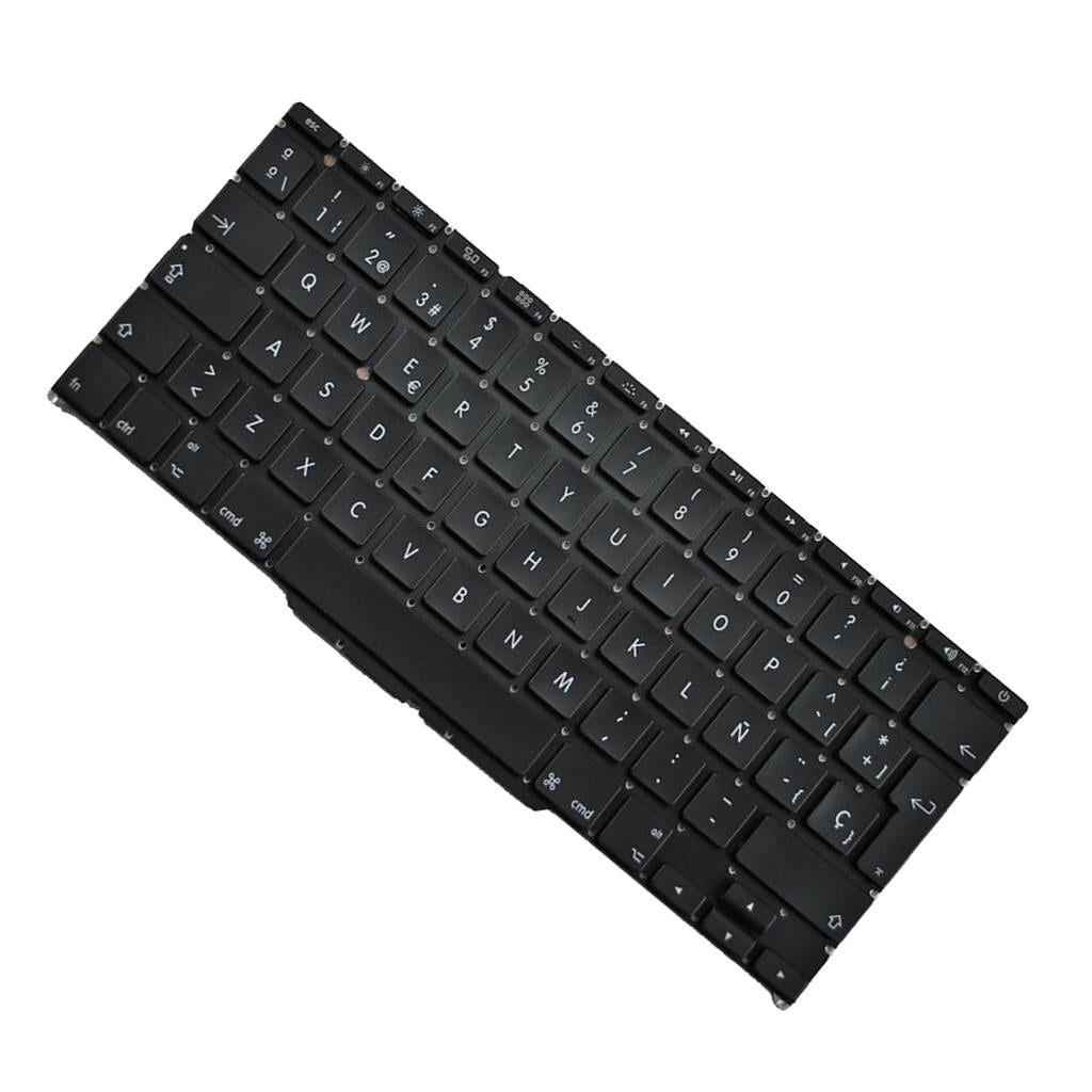 Spanish Keyboard for MacBook Air 11" A1370 2011 A1465 12-15 PC Replace Black