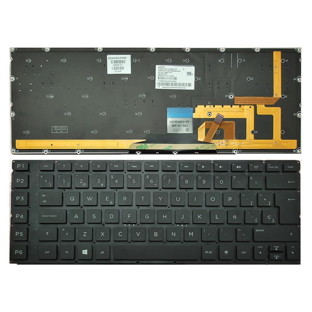Laptop Computer Spanish Replacement Keyboard Fit for HP Omen 15-5000 15-5001