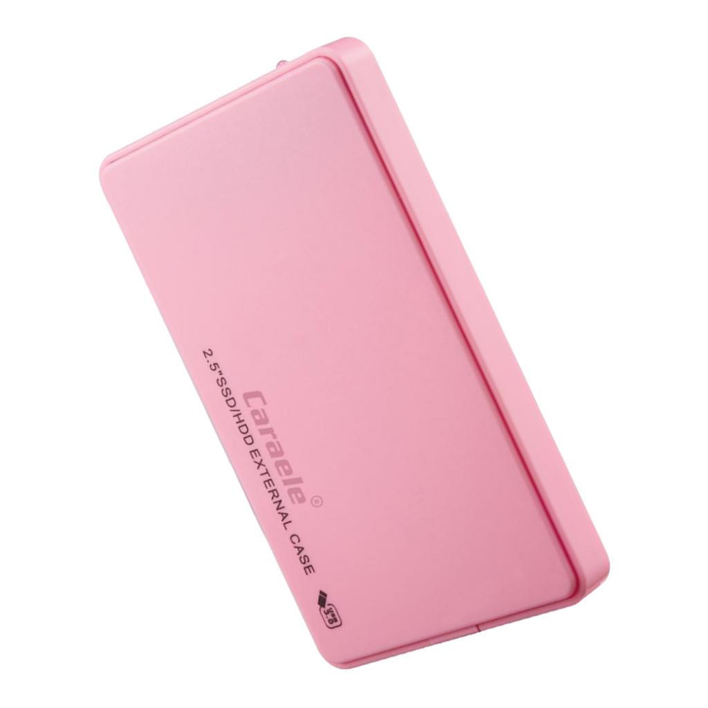 USB3.0 2.5" SATA External Hard Drive Mobile Disk HD Enclosure,Pink 1T