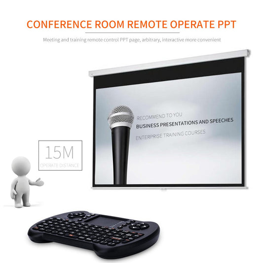 S501 Mini Keyboard Wireless USB Mini Keyboard Touchpad for Android TV Box
