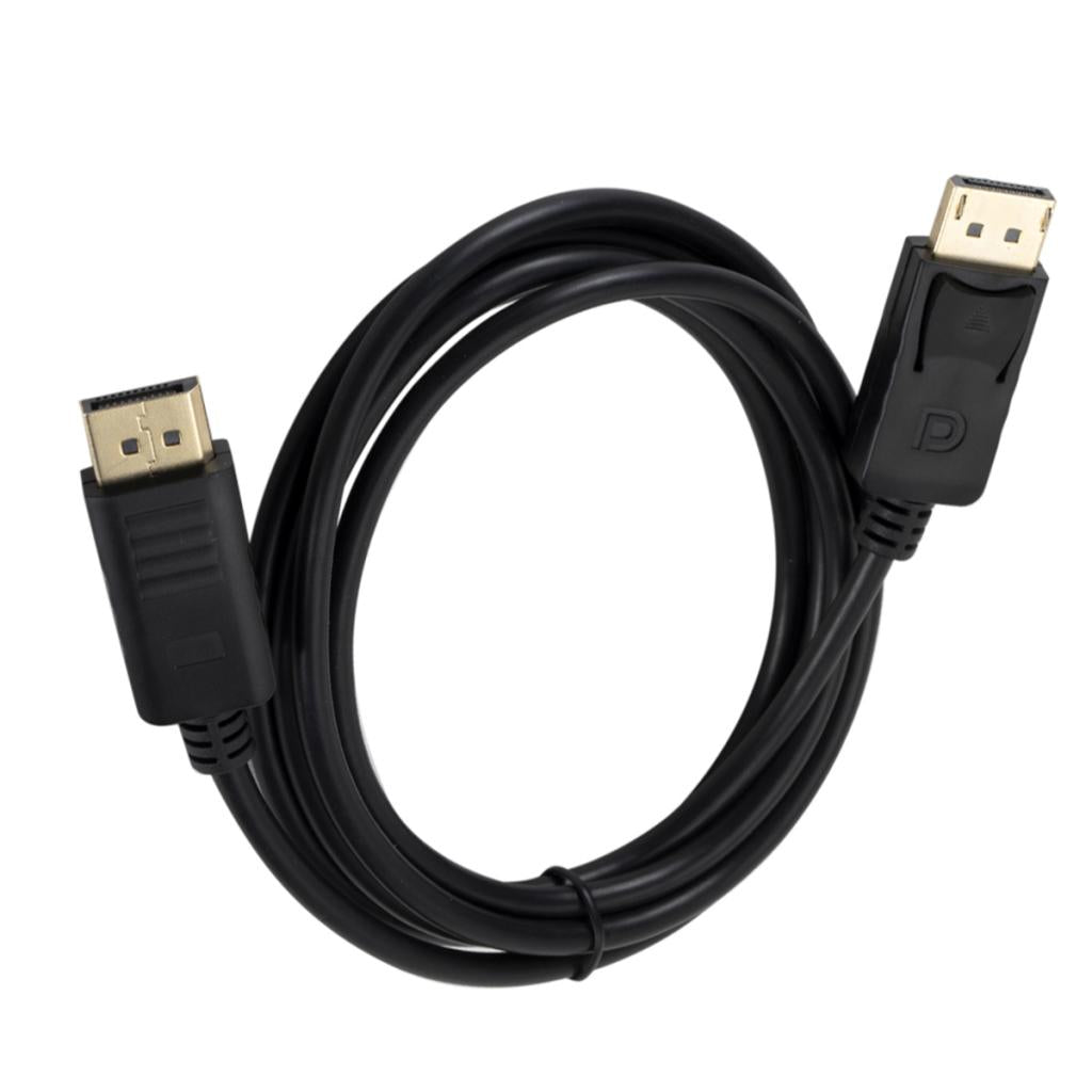 1.8M Display Port Extension Cable DP to DP Cord HD Lead Display Port-Black