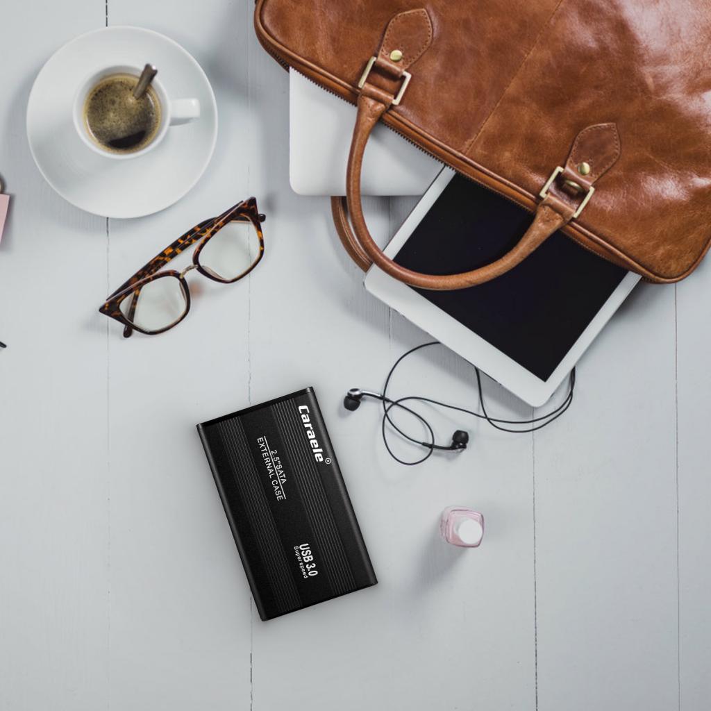 Black External HDD Hard Disk Drive Portable Drive  500G / 1TB 2TB 2T