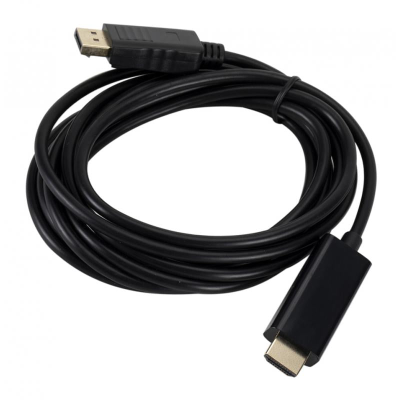 Display Port To HDMI Cable Cord DP To HDMI Cable Adapter Converter HD