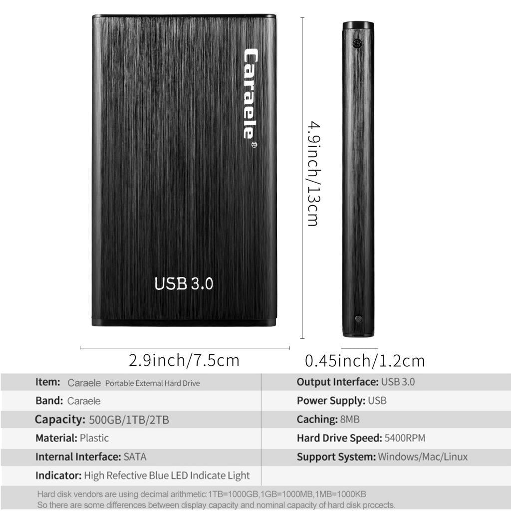 High Speed USB 3.0 Mobile Hard Disk USB 3.0 to SATA III  500GB