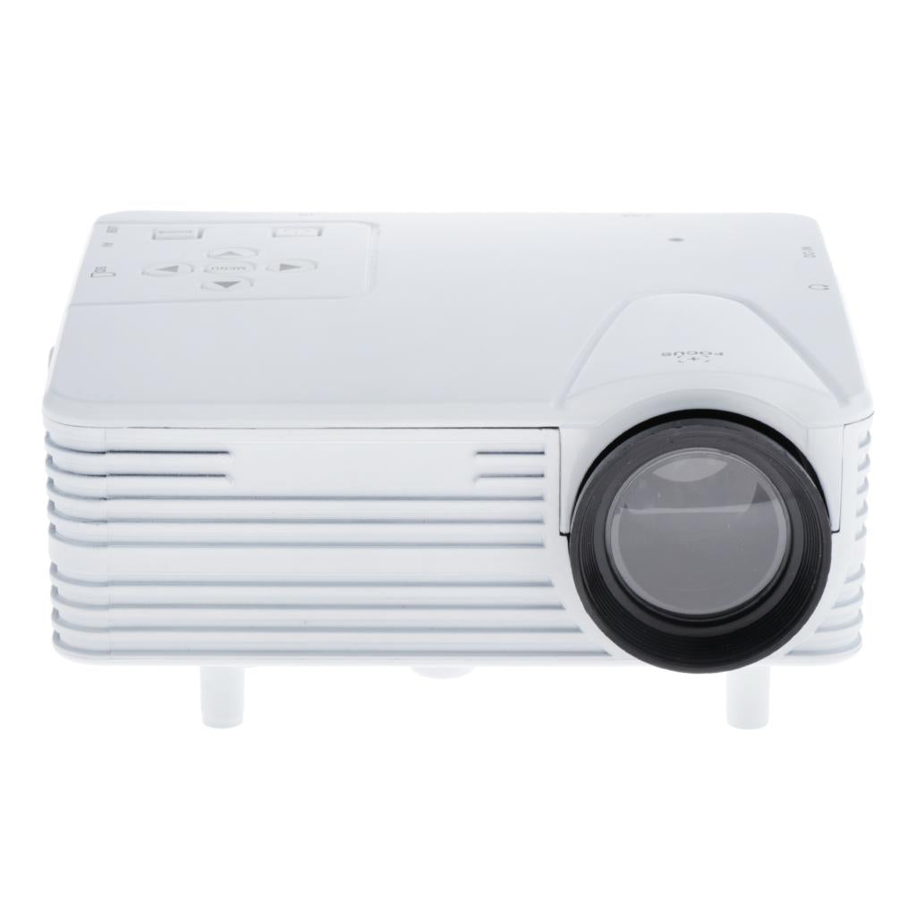 H80 Portable 640x480 Pixels Support Full HD 1080P EU Home Theater Projector