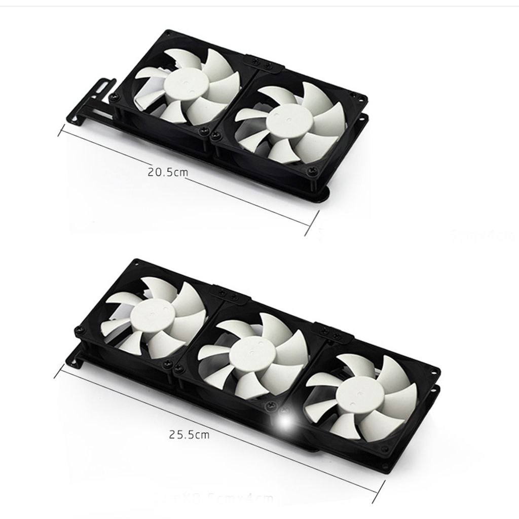 PCI Side blown Graphics Card Cooling Fan Mount Bracket