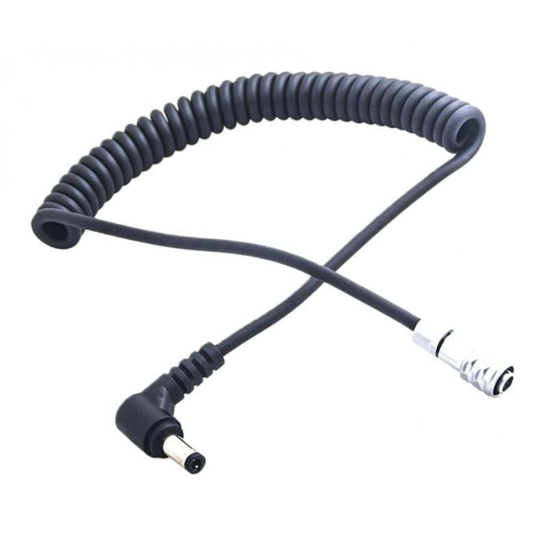 DC Plug Power Supply Cable Spiral Cord 12V for BMPCC 4K Blackmagic 5525