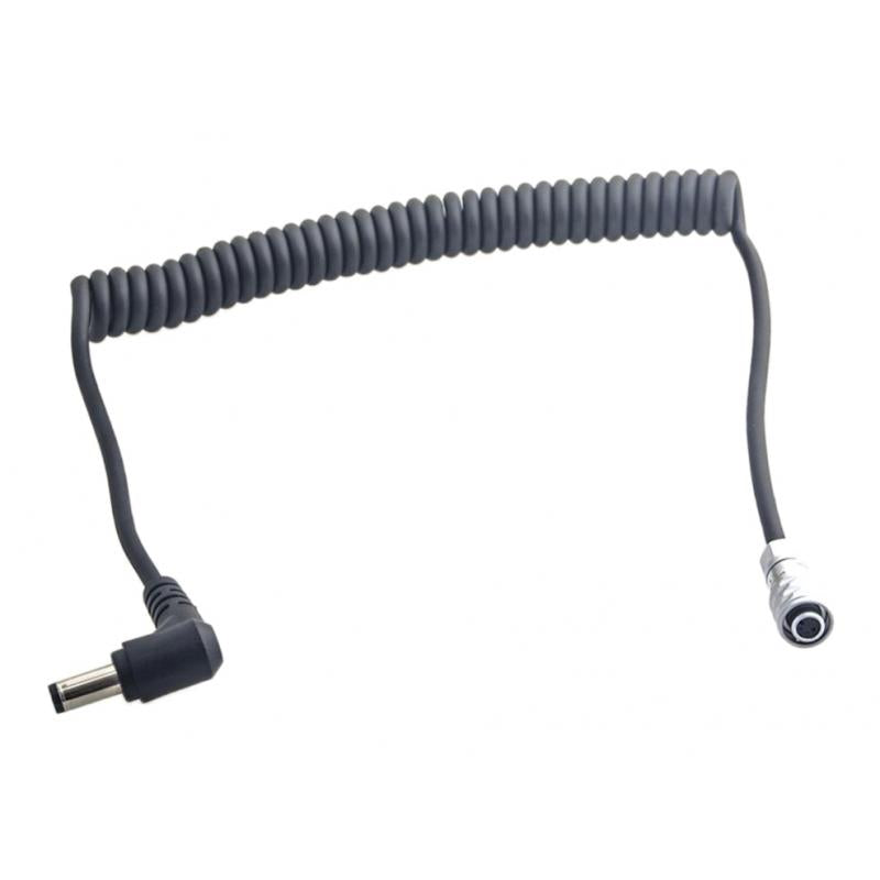 DC Plug Power Supply Cable Spiral Cord 12V for BMPCC 4K Blackmagic 5525