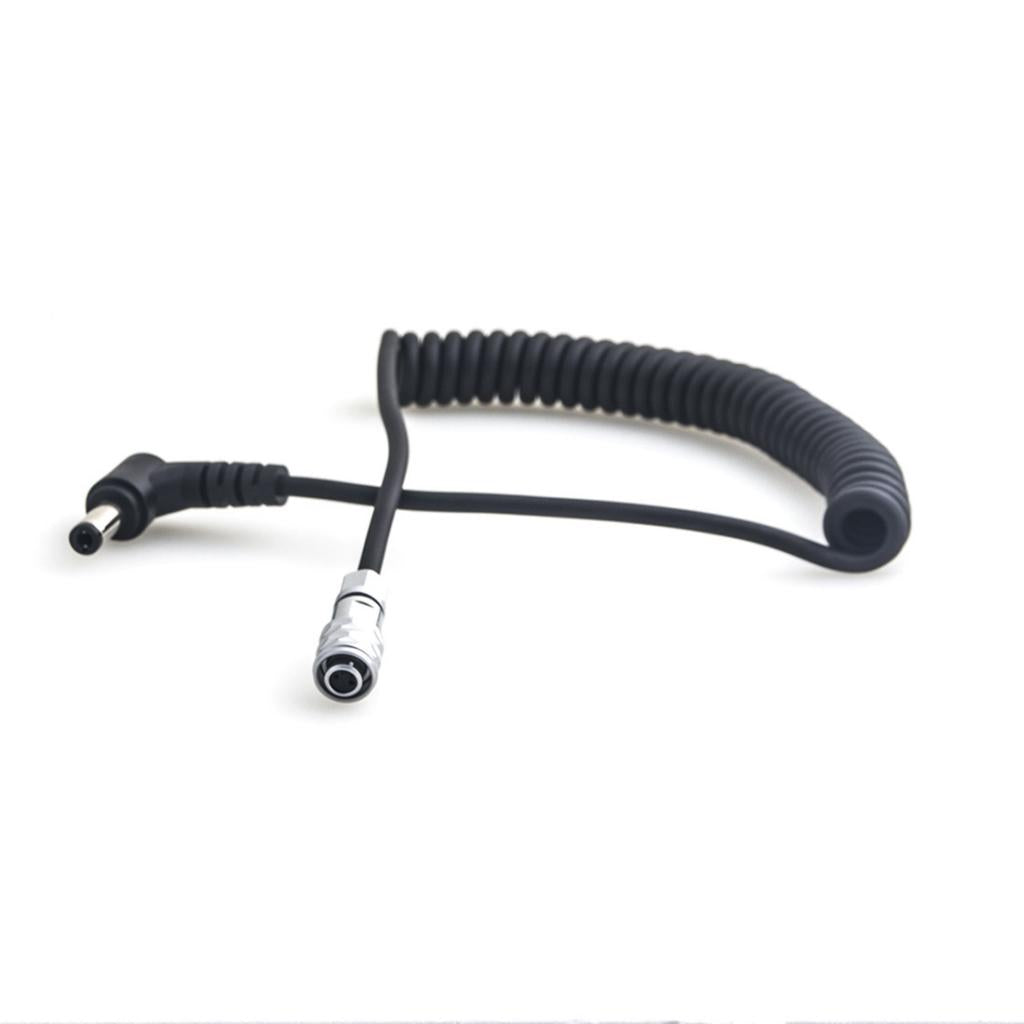 DC Plug Power Supply Cable Spiral Cord 12V for BMPCC 4K Blackmagic 5525