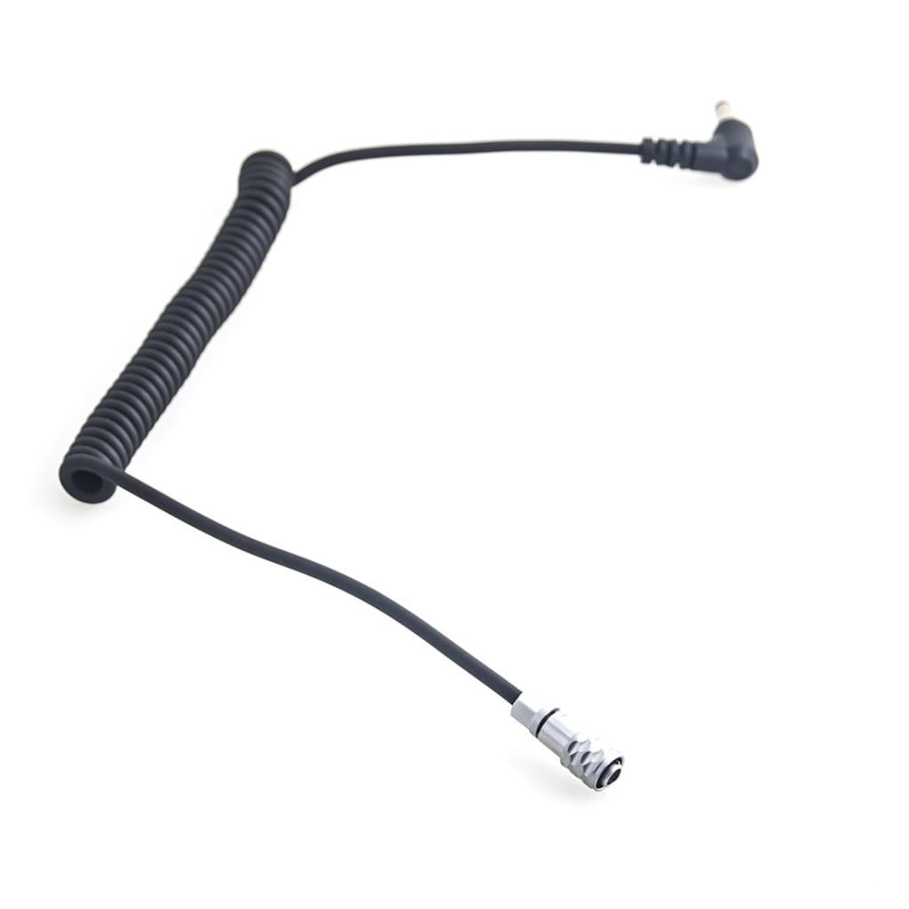 DC Plug Power Supply Cable Spiral Cord 12V for BMPCC 4K Blackmagic 5525