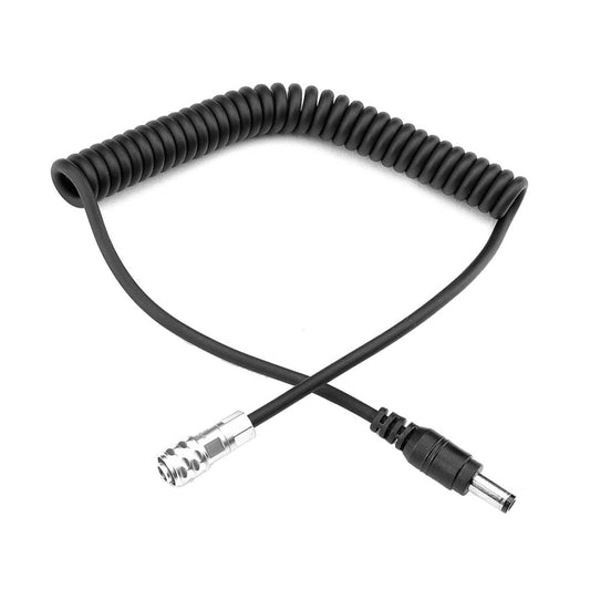 DC Plug Power Supply Cable Spiral Cord for BMPCC 4K Blackmagic 5525
