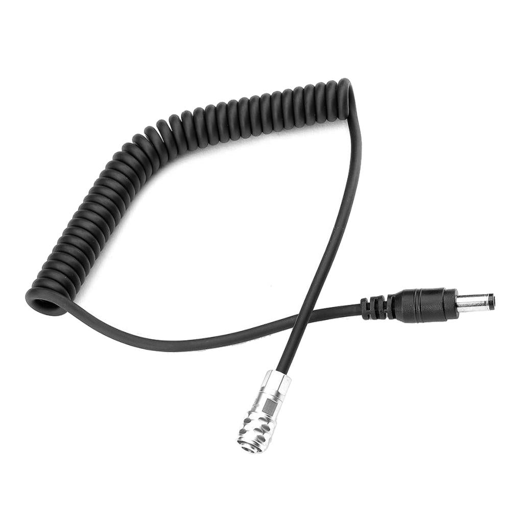 DC Plug Power Supply Cable Spiral Cord for BMPCC 4K Blackmagic 5525