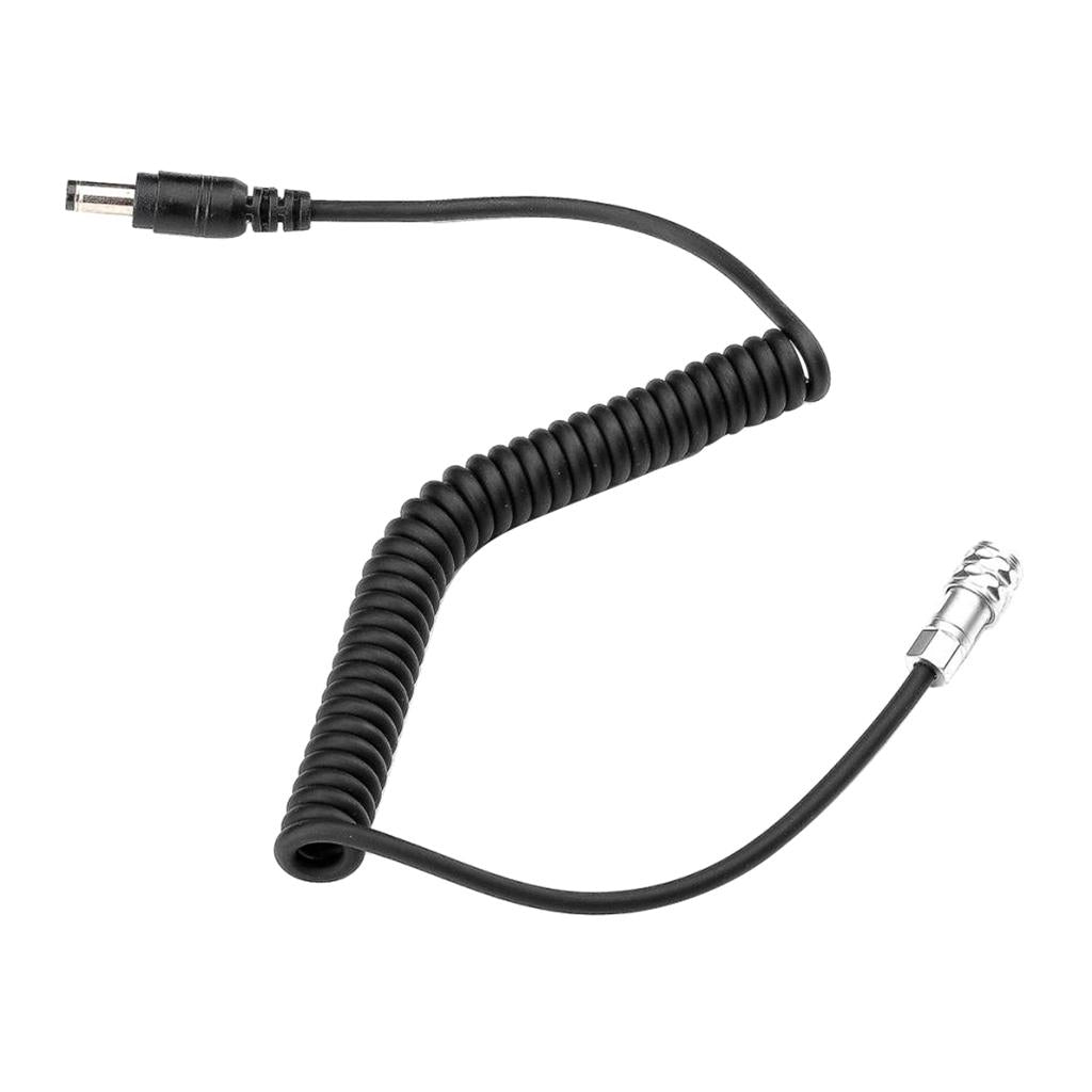 DC Plug Power Supply Cable Spiral Cord for BMPCC 4K Blackmagic 5525