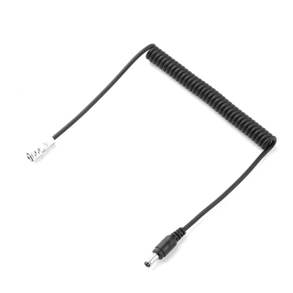 DC Plug Power Supply Cable Spiral Cord for BMPCC 4K Blackmagic 5525