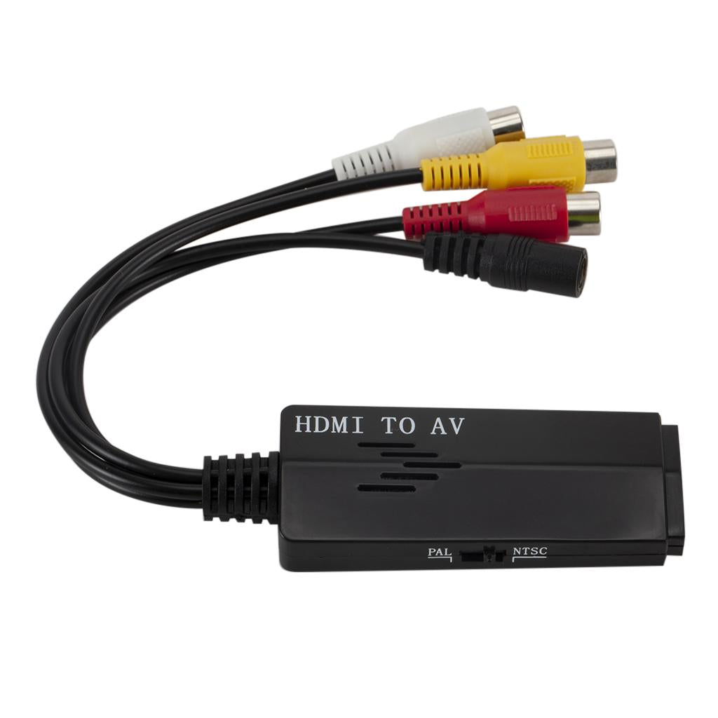HDMI to AV RCA HD Audio Video Converter Cable Male to Female Short Cable
