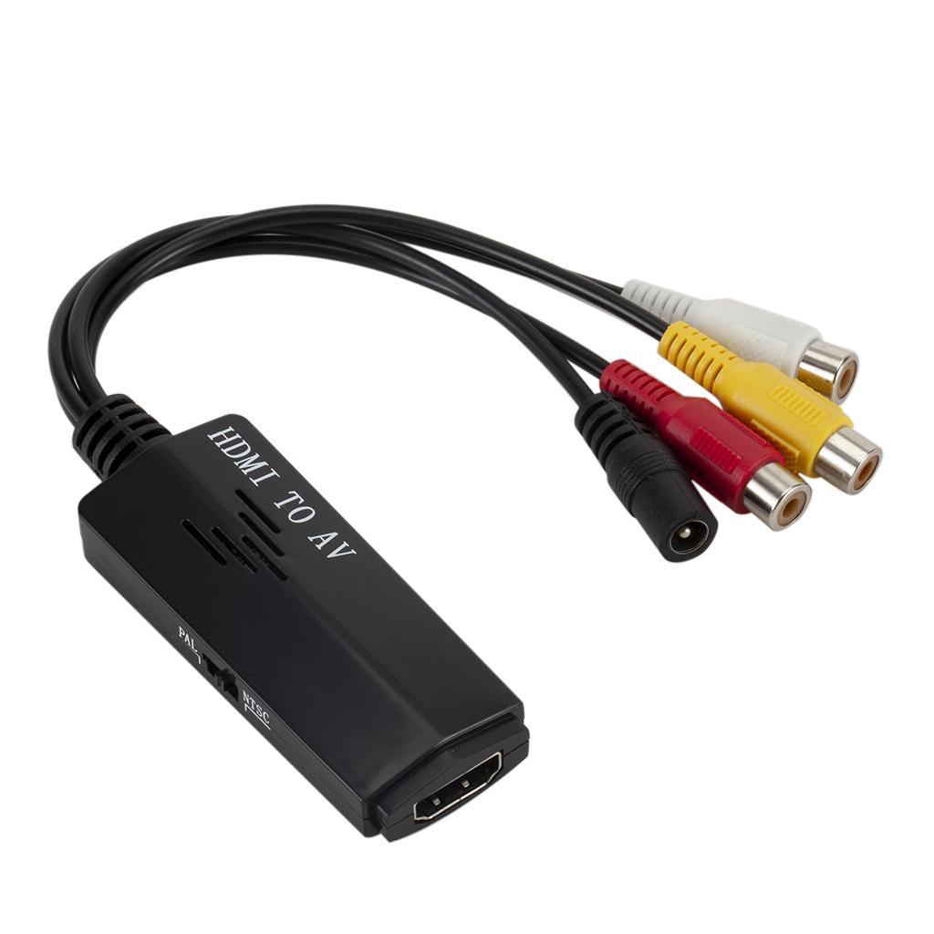 HDMI to AV RCA HD Audio Video Converter Cable Male to Female Short Cable