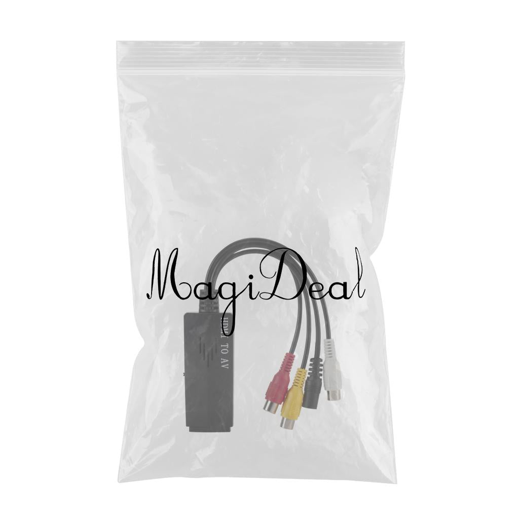 HDMI to AV RCA HD Audio Video Converter Cable Male to Female Short Cable