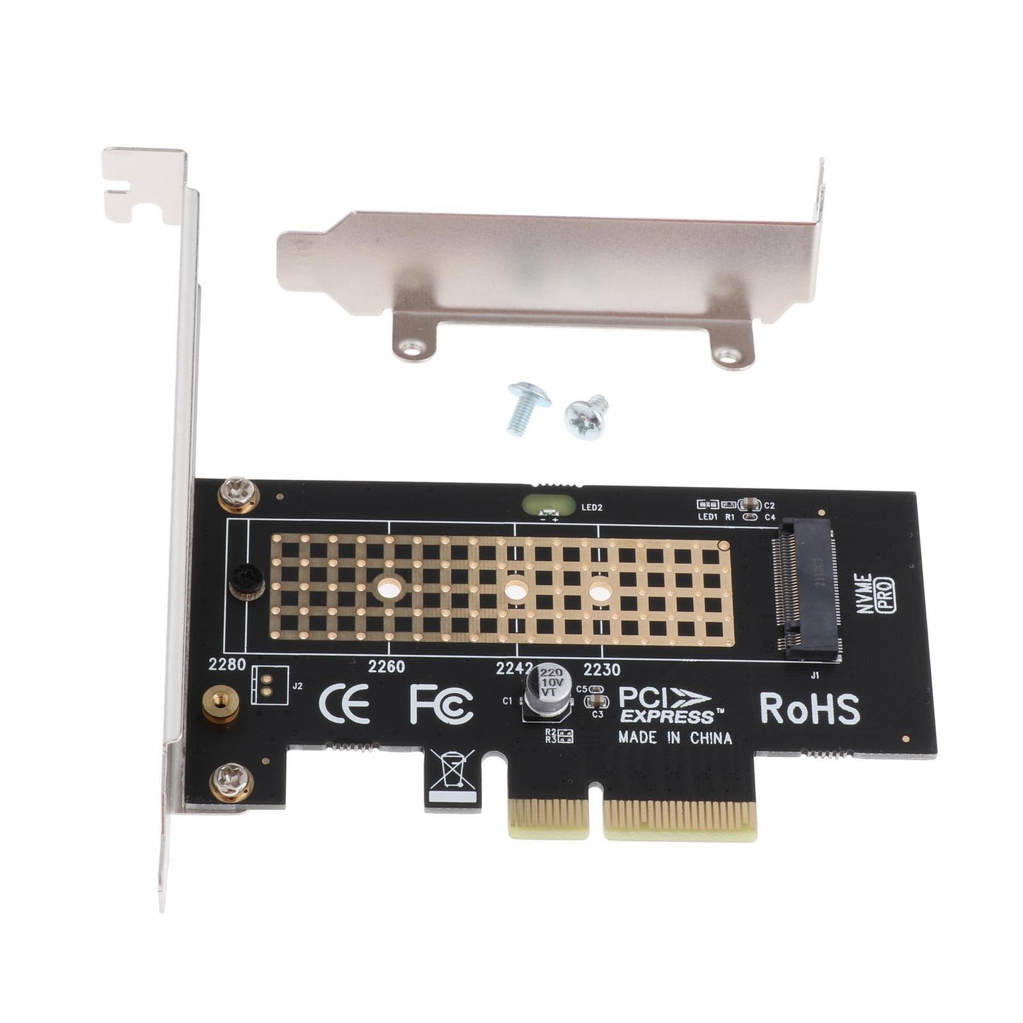 PCIE to M2/M.2 Adapter/PCI Express to M.2 SSD NVMe Computer Expansion Cards