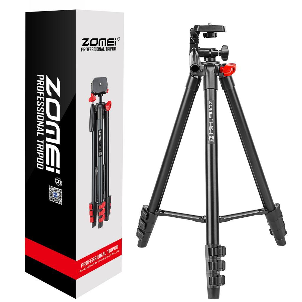 ZOMEI Tripod with Bluetooth Remote Cellphone Holder 360 Panorama Ball Head