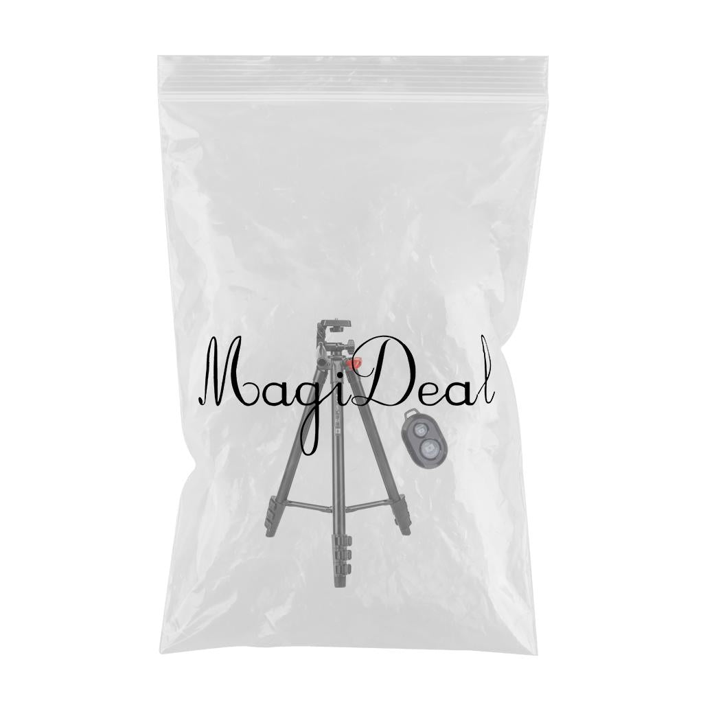ZOMEI Tripod with Bluetooth Remote Cellphone Holder 360 Panorama Ball Head