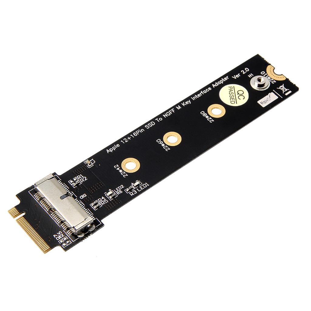 PCIe SSD to M.2 Key M Adapter Card V2.0 for MacBook Air Pro Retina  2013-17