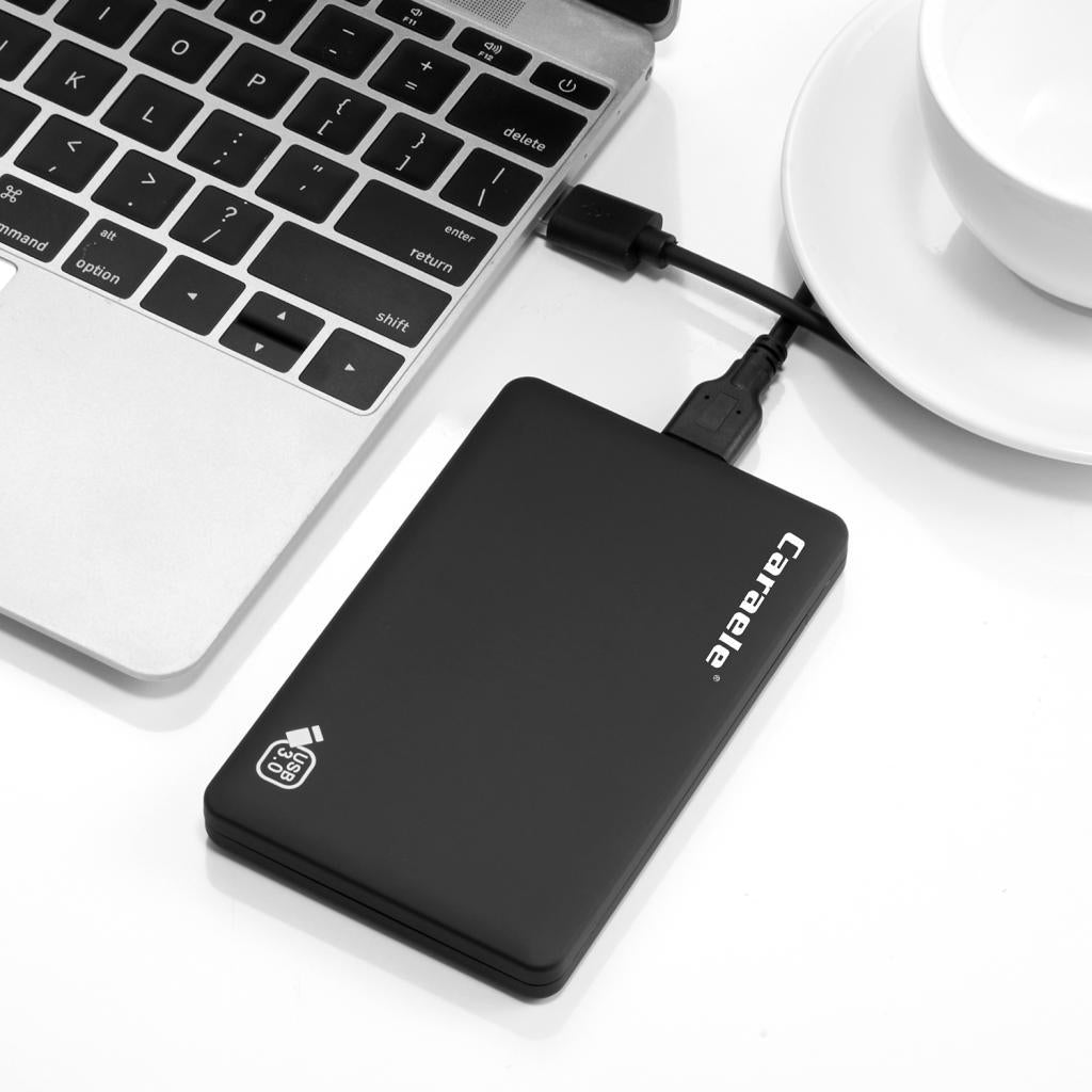 Black 2.5 SATA to USB 3.0 Adapter Hard Disk Drive Enclosure HDD Box Case
