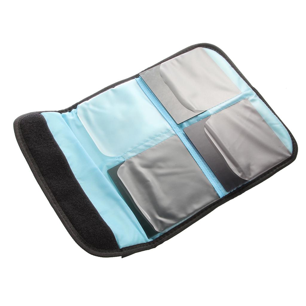 4 Slot Pocket Filter Case Bags Pouch For Cokin P Serie or 58 62 77 25-82 mm