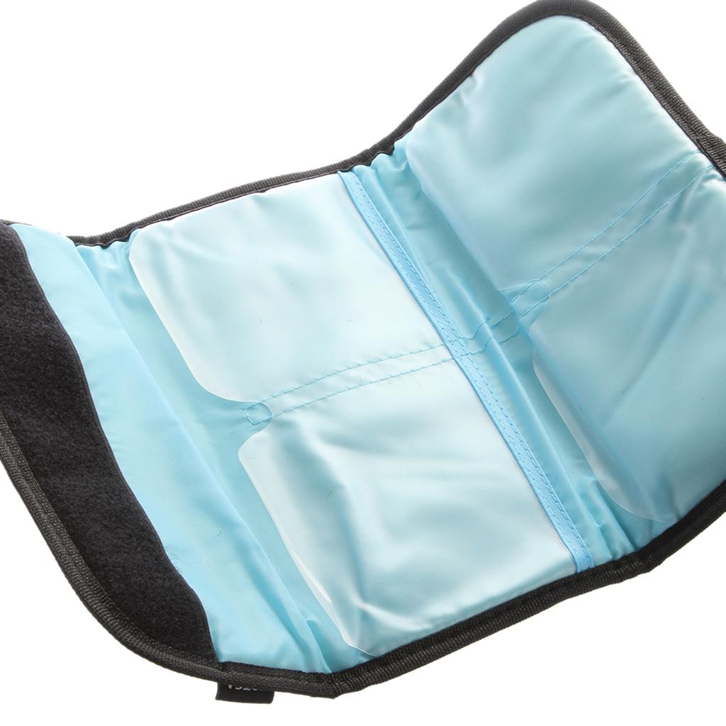 4 Slot Pocket Filter Case Bags Pouch For Cokin P Serie or 58 62 77 25-82 mm