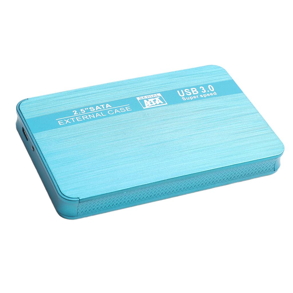 Portable External Hard Drive Upgrade HDD Data-Storage TYPE-C Interface Blue 500GB