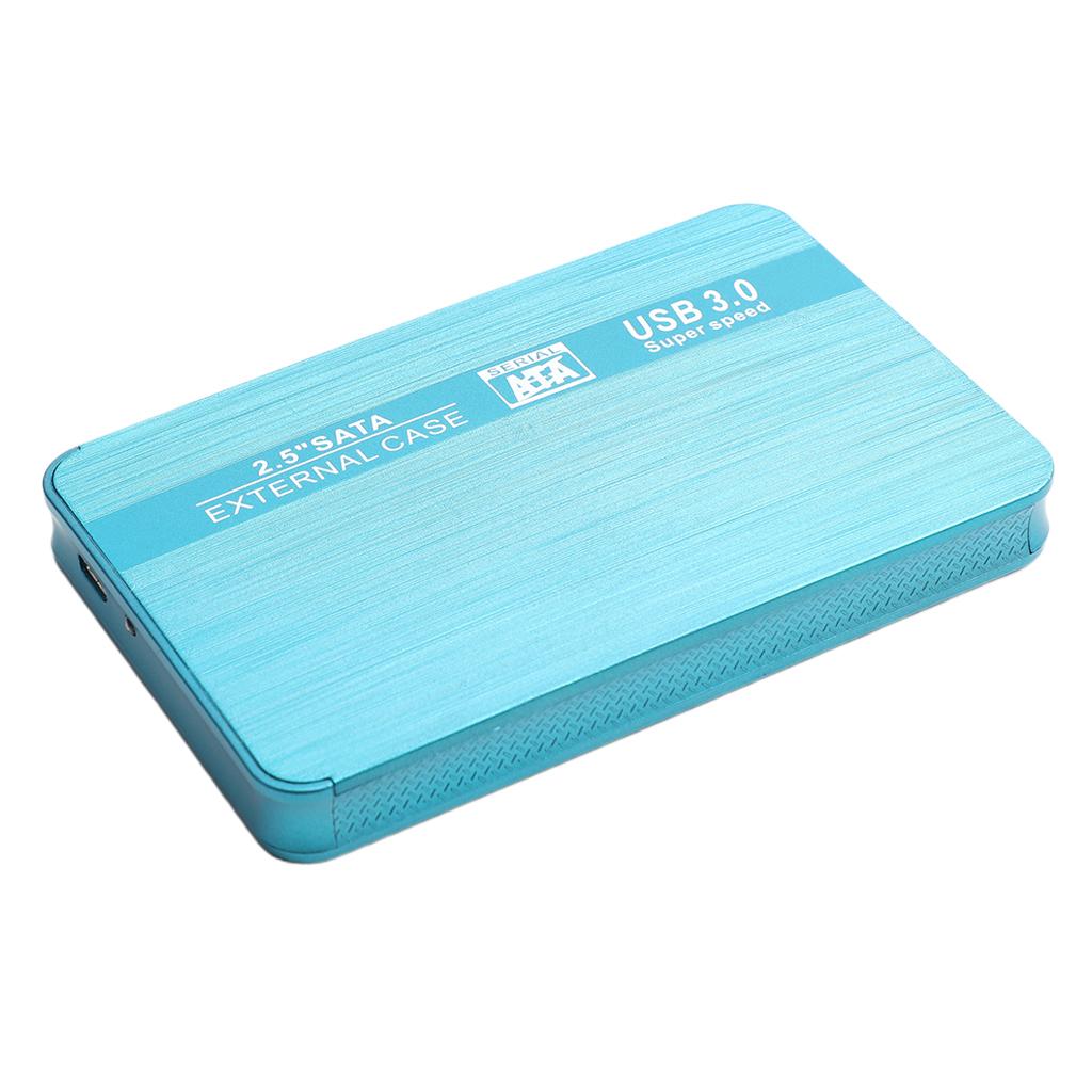 Portable External Hard Drive Upgrade HDD Data-Storage TYPE-C Interface Blue 500GB