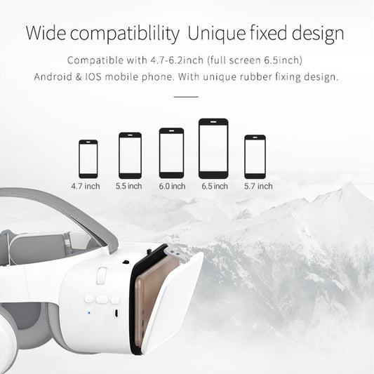 3D VR Glasses Virtual Reality for iPhone Android Smart Phone Goggles Black