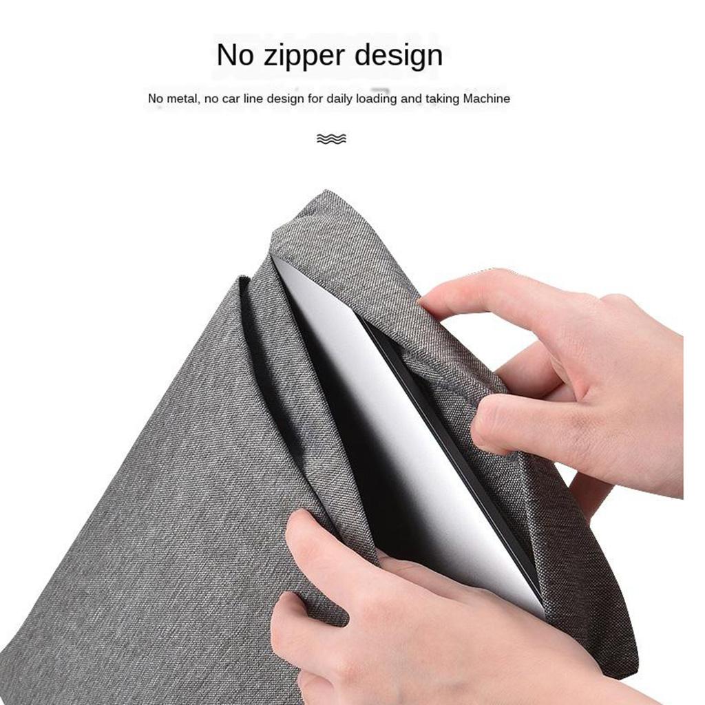 Laptop Sleeve  Carrying Case Bag Cover Compatible with 15Inch Gray