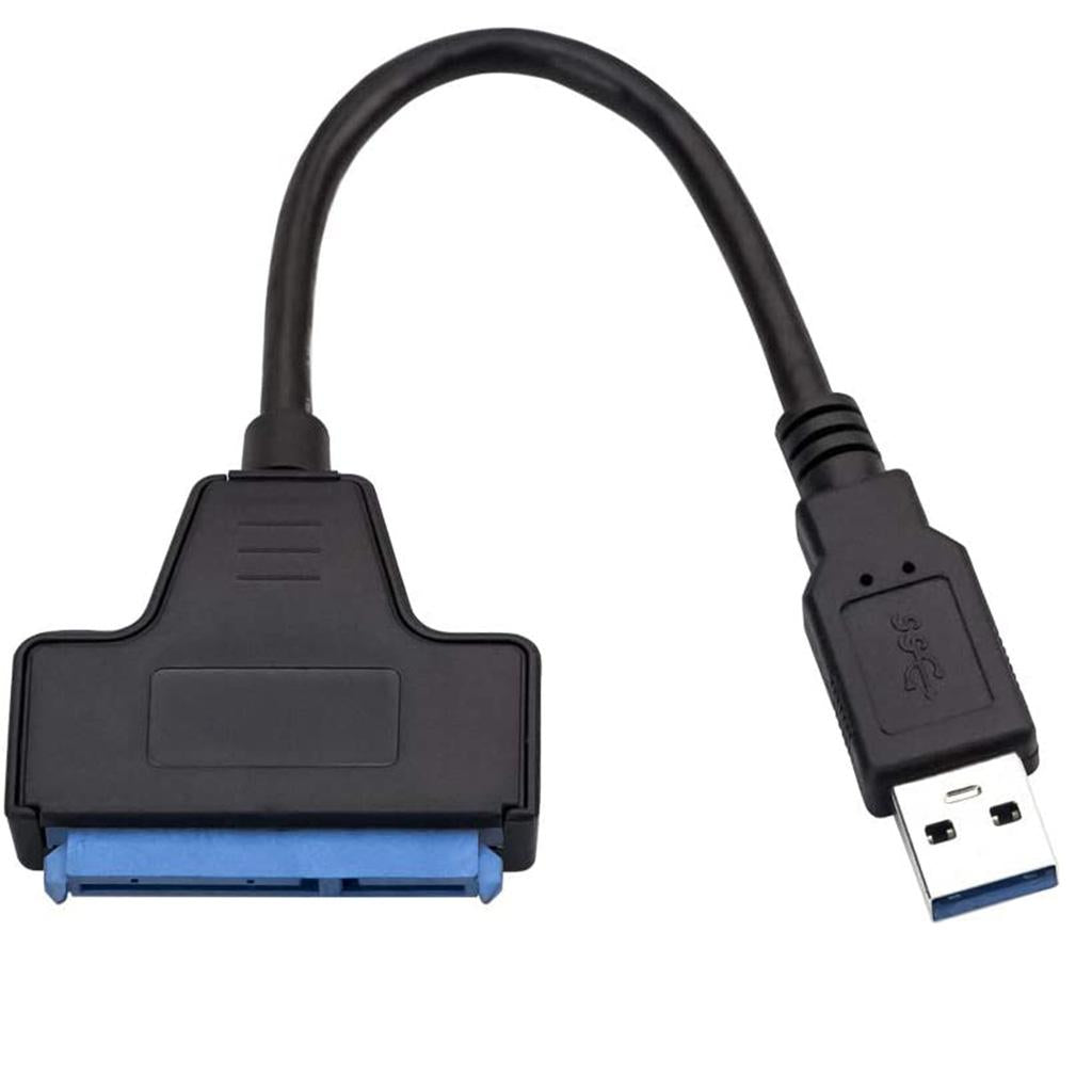 High Speed USB 3.0 to SATA 22 Pin Cable 2.5 "Hard Drive Adapter Compatible